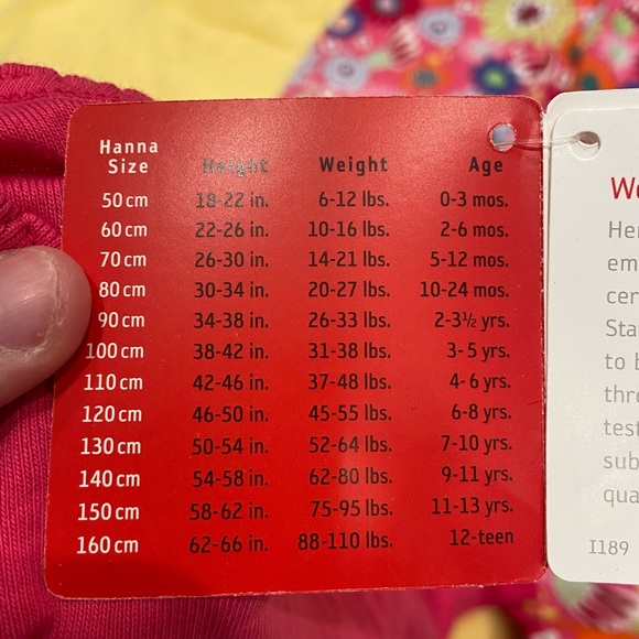 5 Size 90 HANNA ANDERSON PANTS - Picture 8 of 8